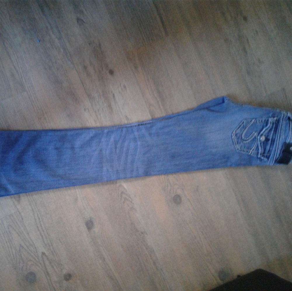 Silver jeans